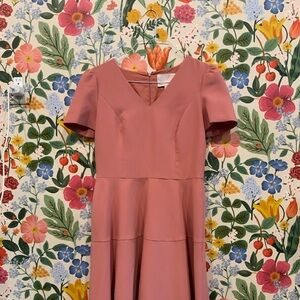 Gal meets glam pink dress